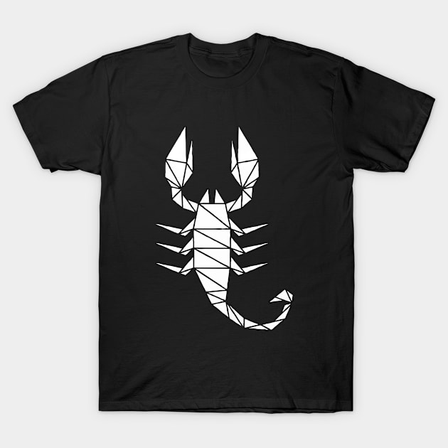 Abstract Black Scorpio T-Shirt by Health